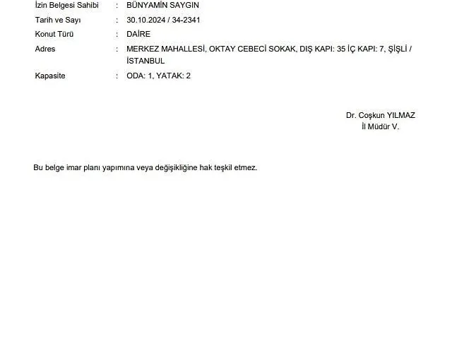 公寓式酒店 Saygin 4*